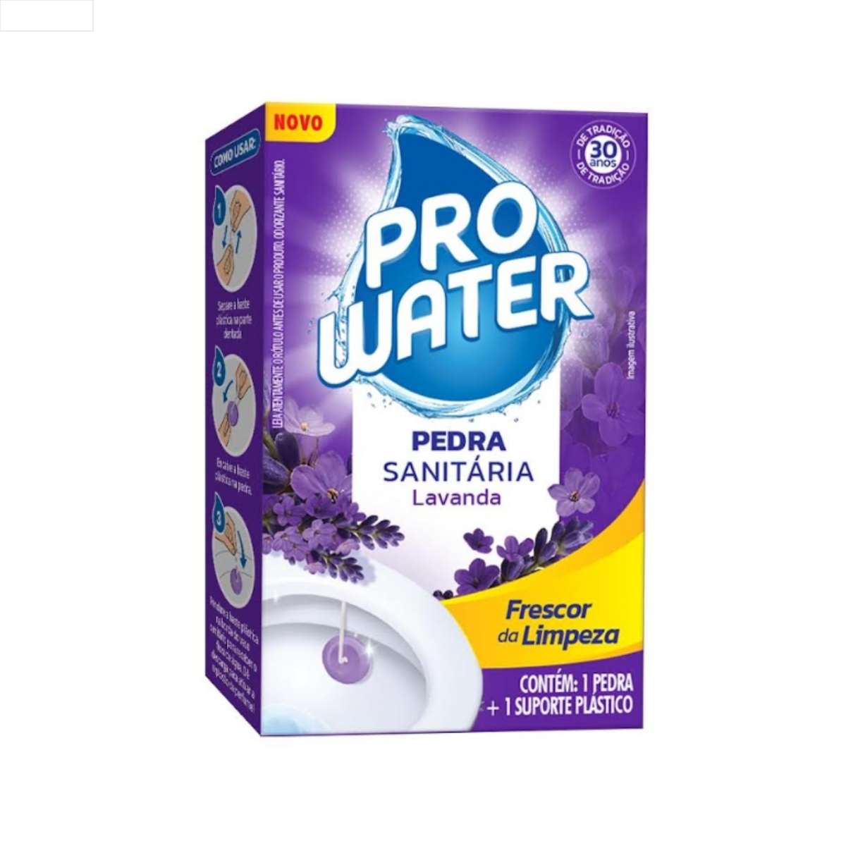 PEDRA SANIT LAVANDA PROWATER CX C/ 96 UN