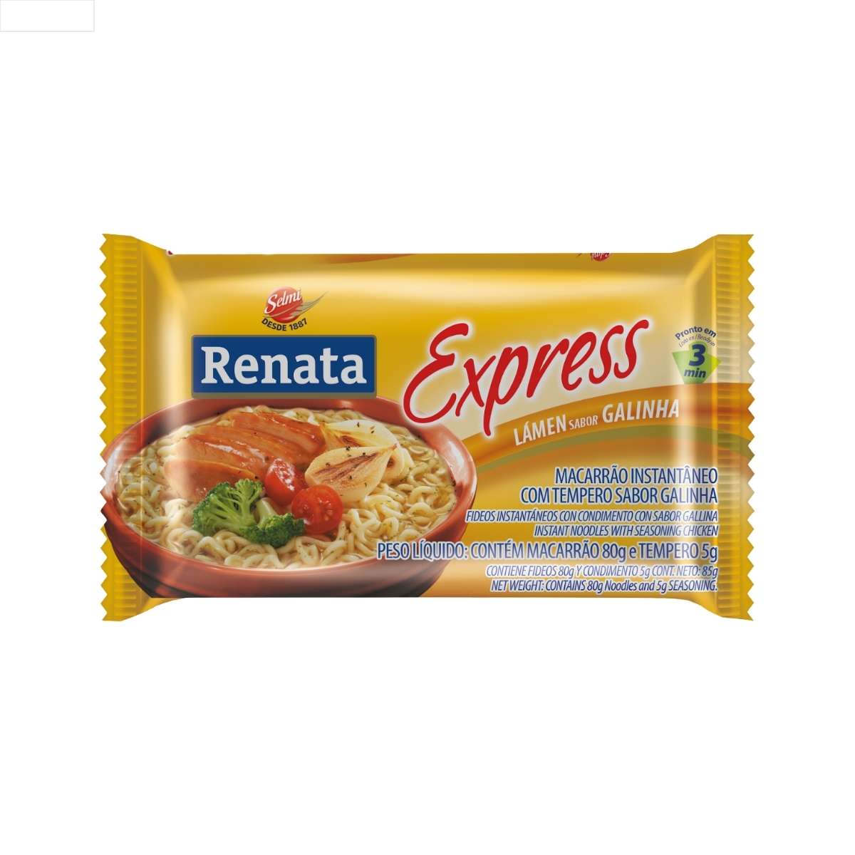 MACARRÃO INSTANTANEO RENATA GALINHA 85G