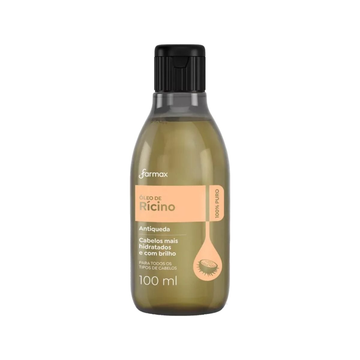 ÓLEO CAPILAR FARMAX RÍCINO PURO 100ML (24)