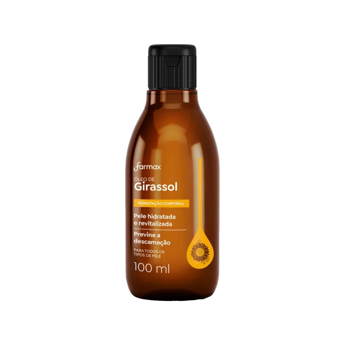 ÓLEO CORPORAL FARMAX GIRASSOL 100ML (24)