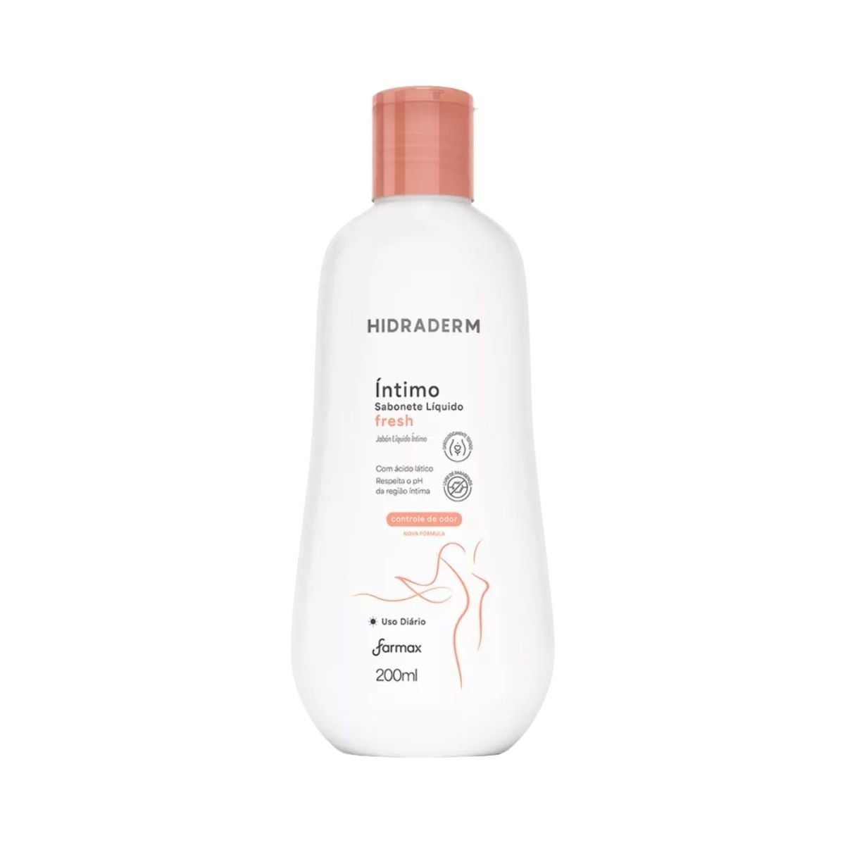 SABONETE ÍNTIMO HIDRADERM FRESH 200ML (12)