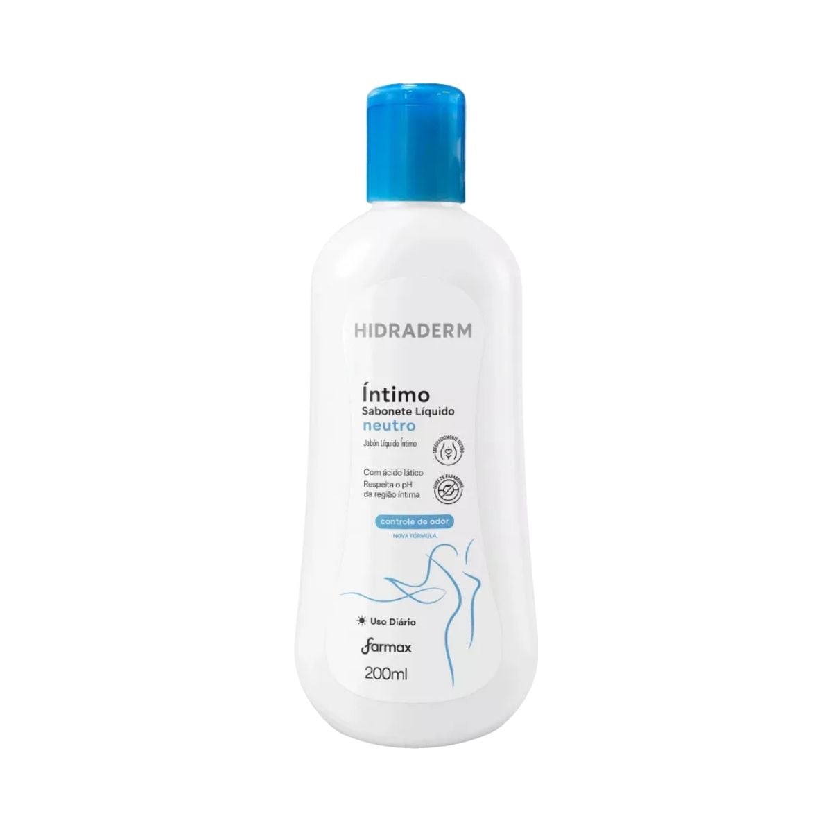 SABONETE ÍNTIMO HIDRADERM NEUTRO 200ML (12)