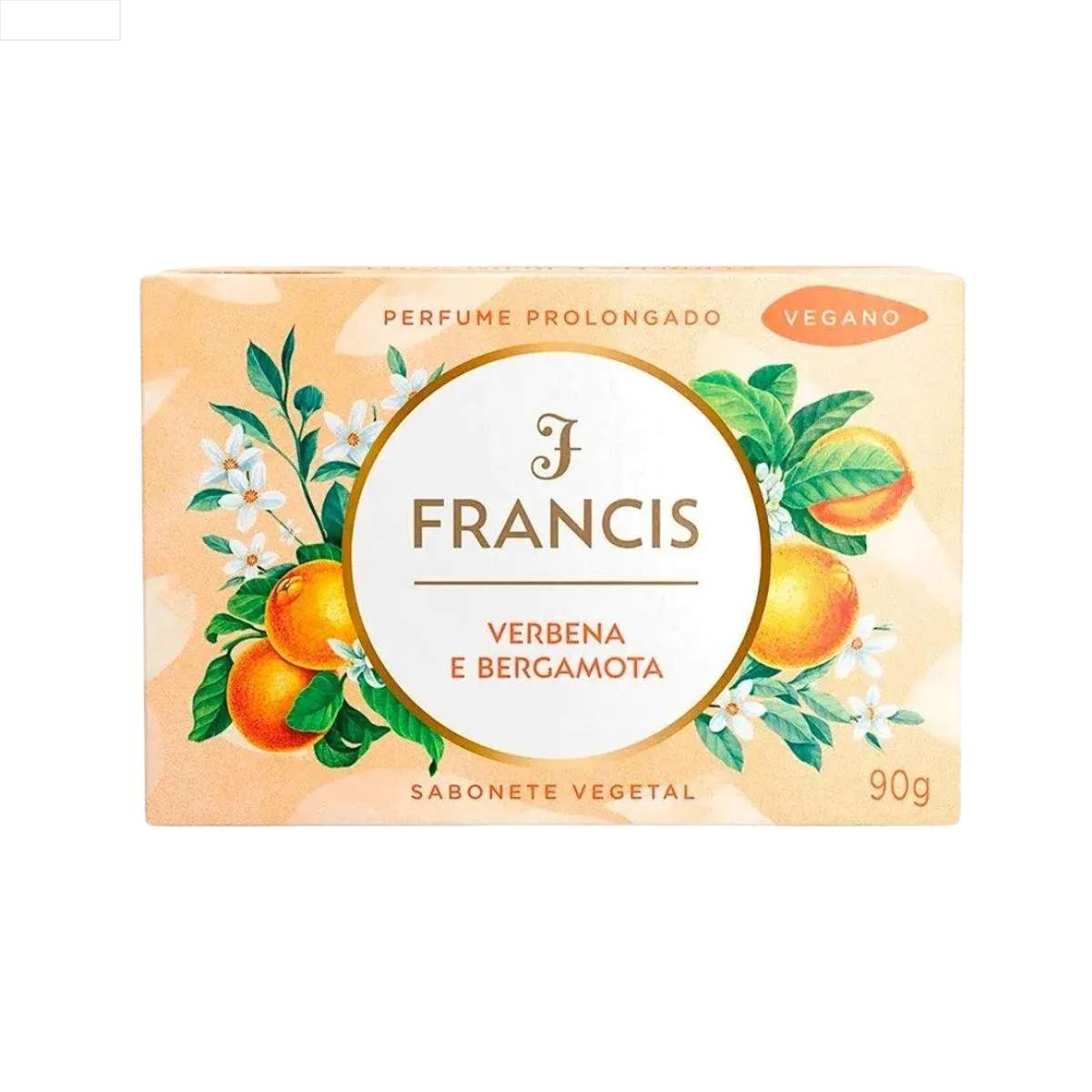 SABONETE EM BARRA FRANCIS CLÁSSICO LARANJA 90G