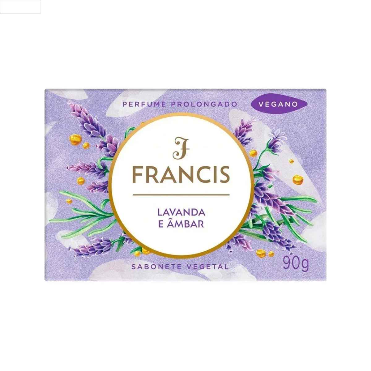 SABONETE EM BARRA FRANCIS CLÁSSICO LILÁS 90G