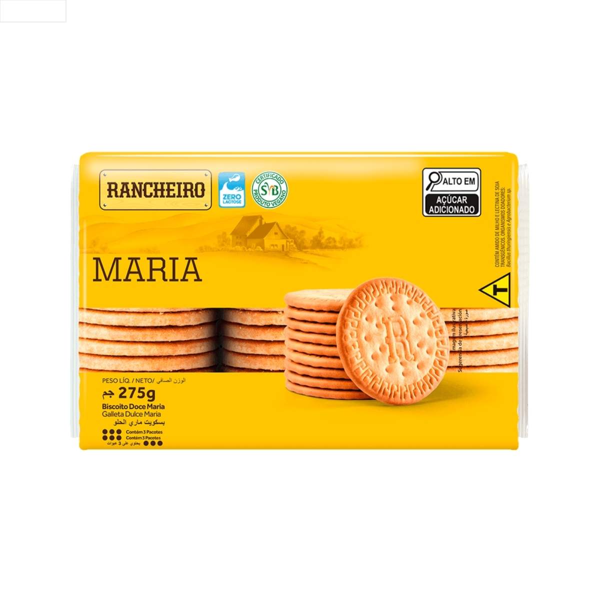 BISCOITO MARIA RANCHEIRO 20X275G