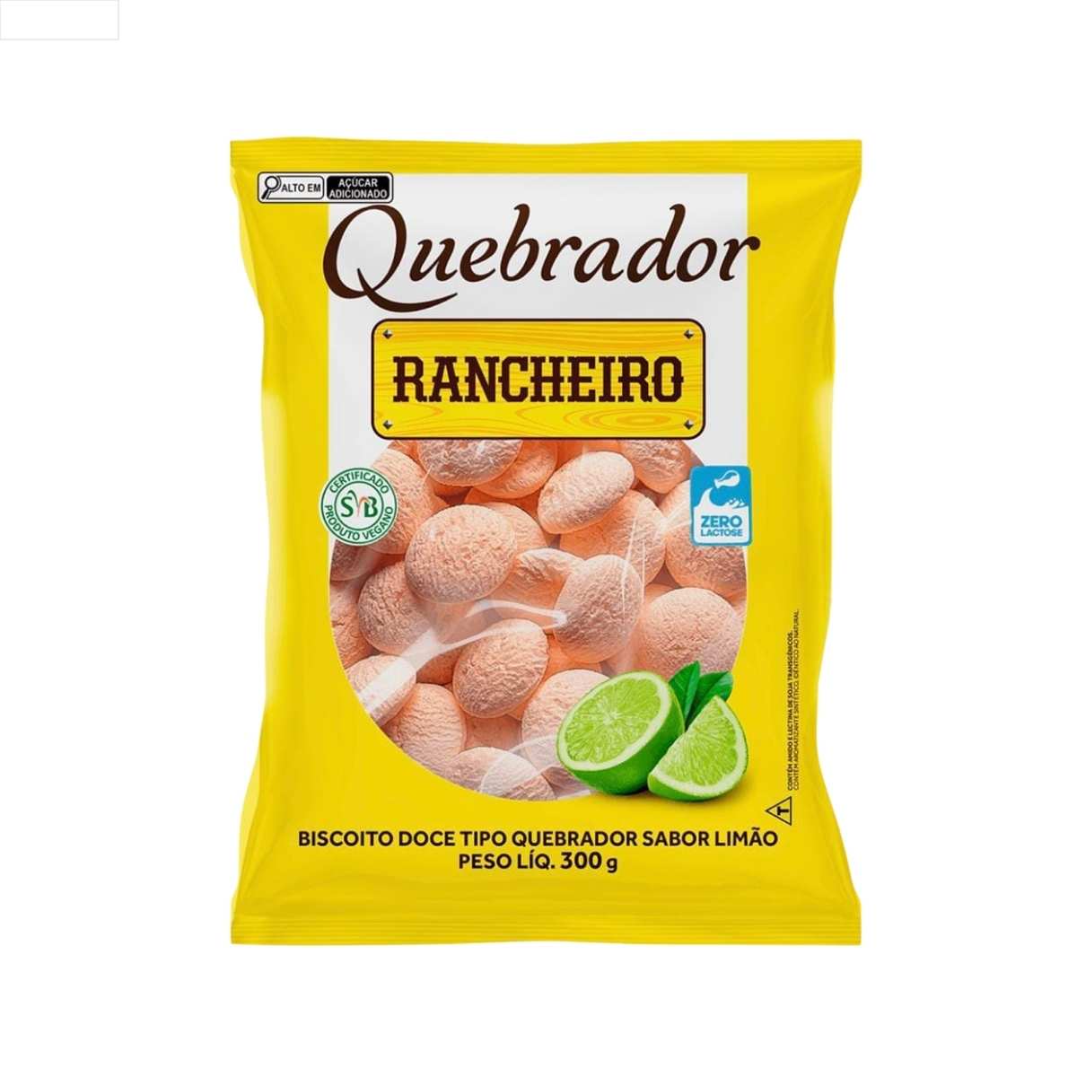 BISCOITO QUEBRADOR RANC LIMAO 15X300G