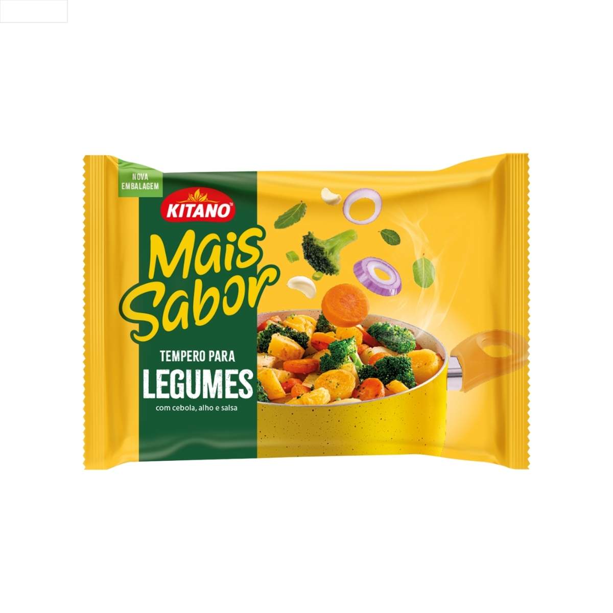 TEMPERO PÓ PARA LEGUMES KITANO PACOTE 60G 12 UNIDADES
