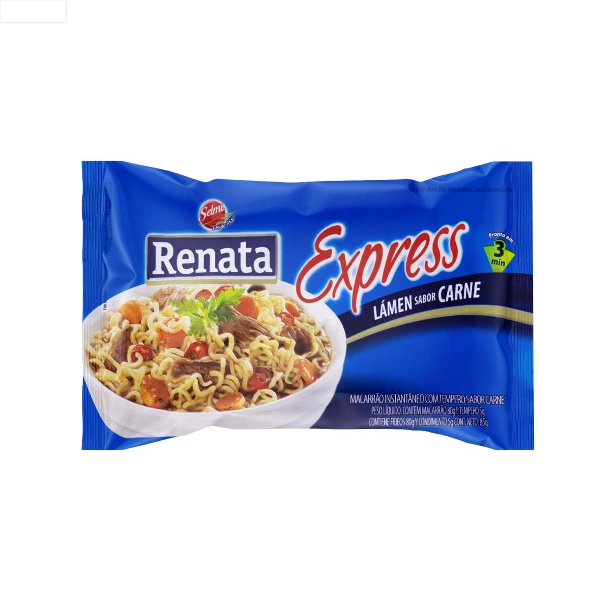 MACARRÃO INST RENATA EXPRESS CARNE 70G