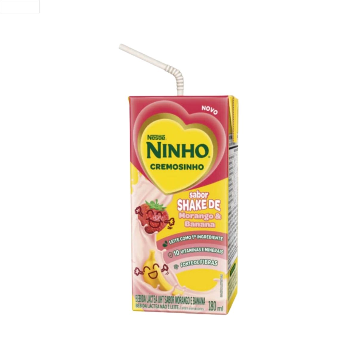 BEBIDA LÁCTEA NINHO MORANGO & BANANA 180ML (27)