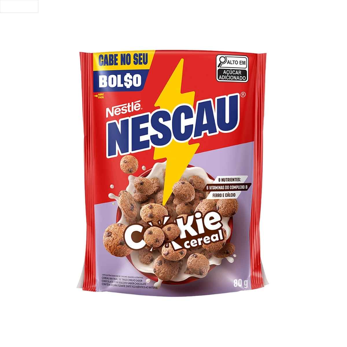 CEREAL NESCAU COOKIE 80G (20)