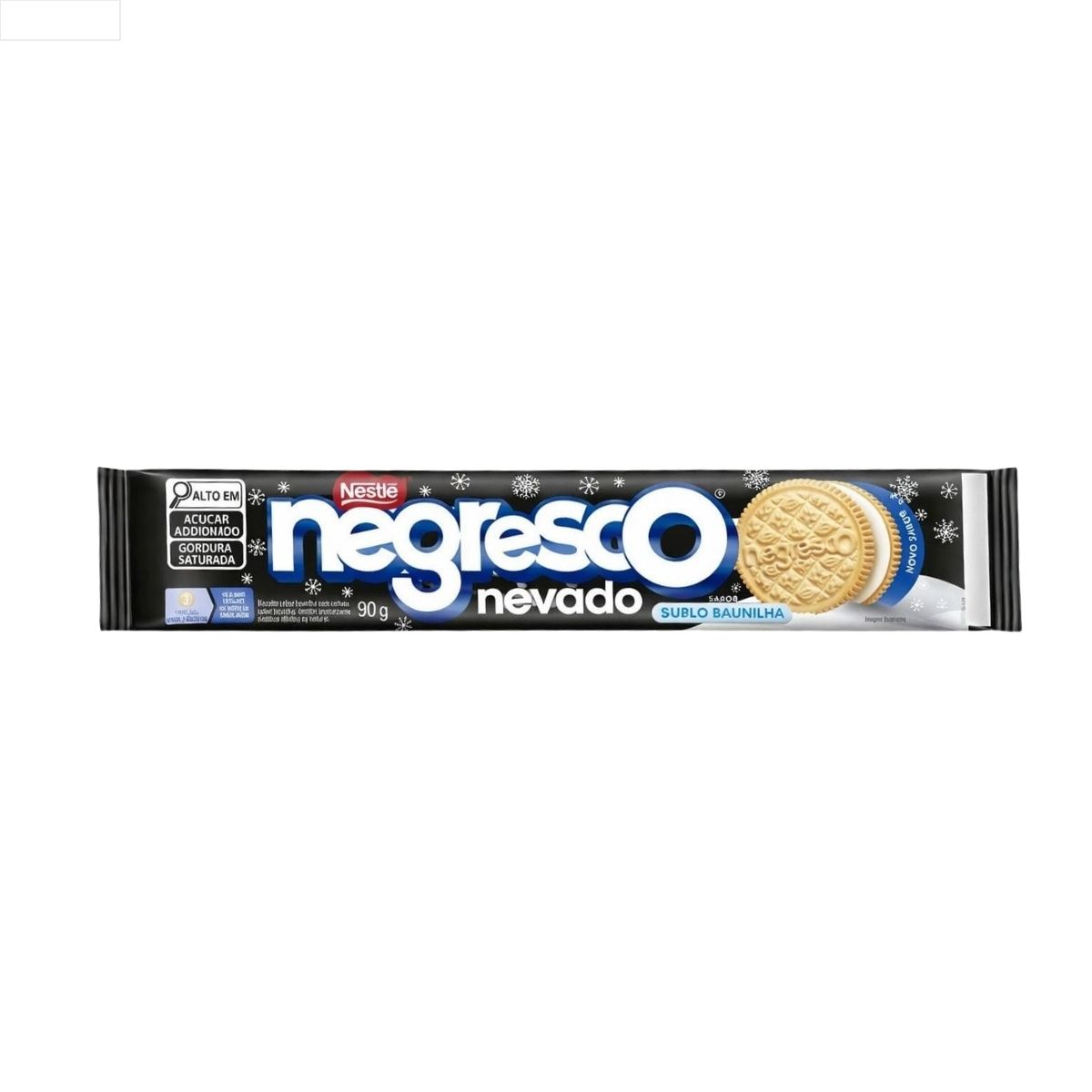 BISCOITO NEGRESCO NEVADO BAUNILHA 90G (60)
