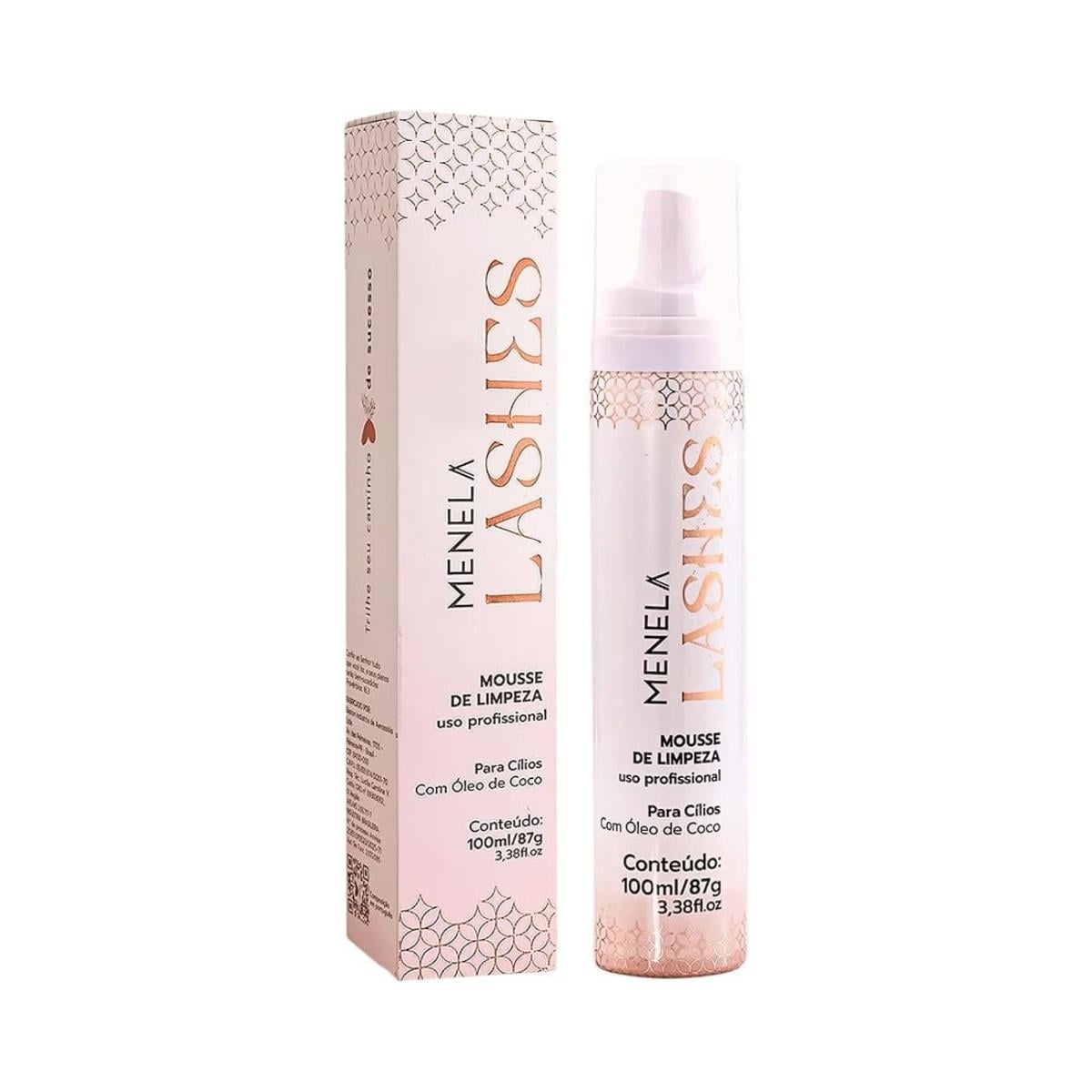 MOUSSE PARA LIMPEZA DE CILIOS LASH 100ML