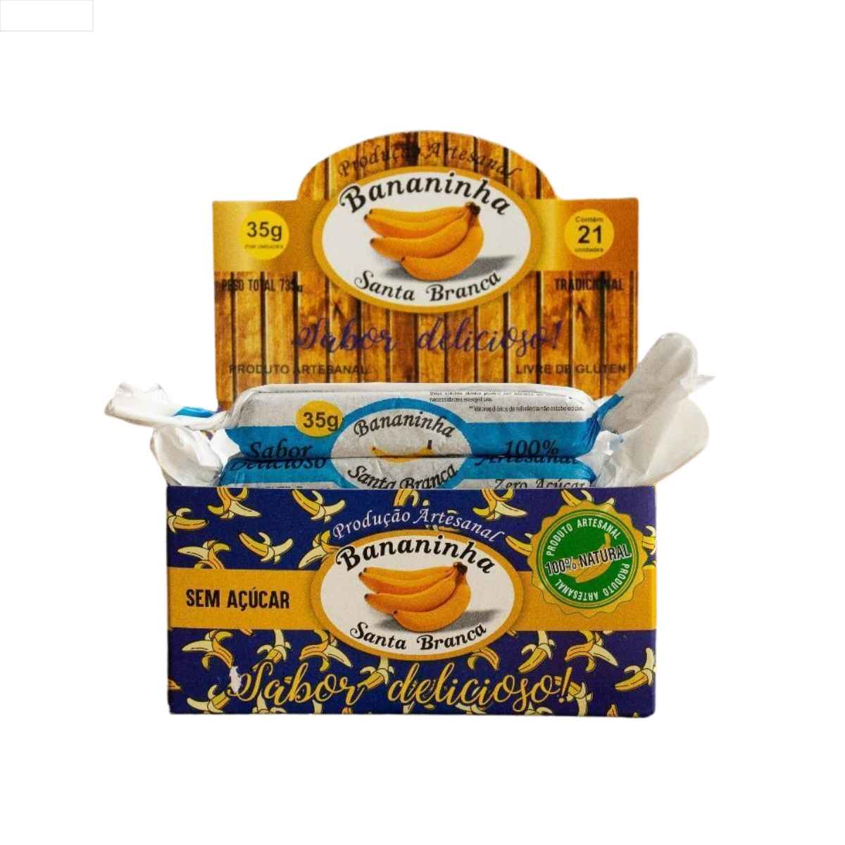 DOCE DE BANANINHA SANTA BRANCA ZERO AÇÚCAR 35G (21)