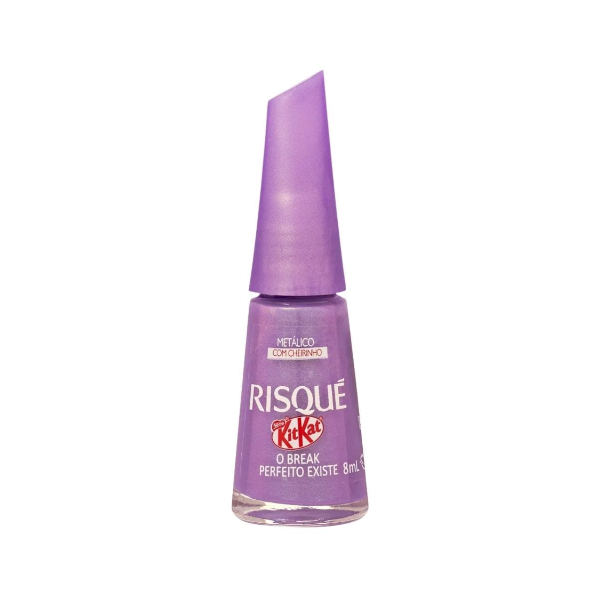 ESMALTE RISQUÉ KITKAT METÁLICO O BREAK PERFEITO EXISTE 8ML (144)