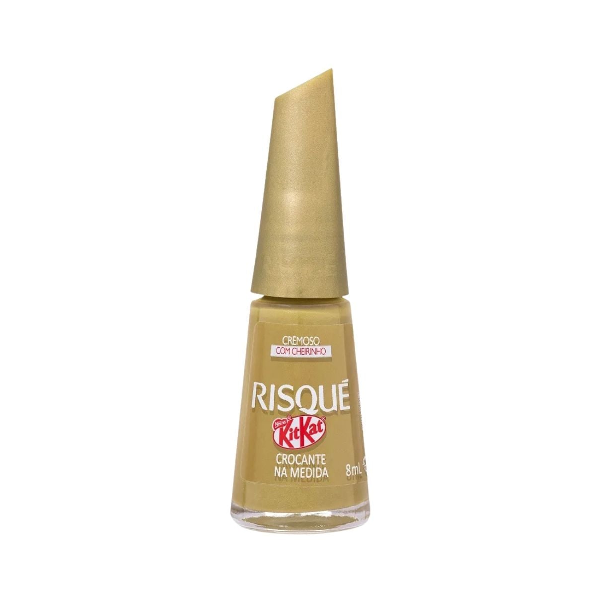 ESMALTE RISQUÉ KITKAT CREMOSO CROCÂNCIA NA MEDIDA  8ML (144)