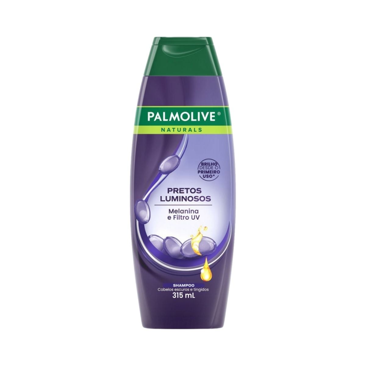 SHAMPOO PALMOLIVE NATURALS PRETOS LUMINOSOS 315ML (12)