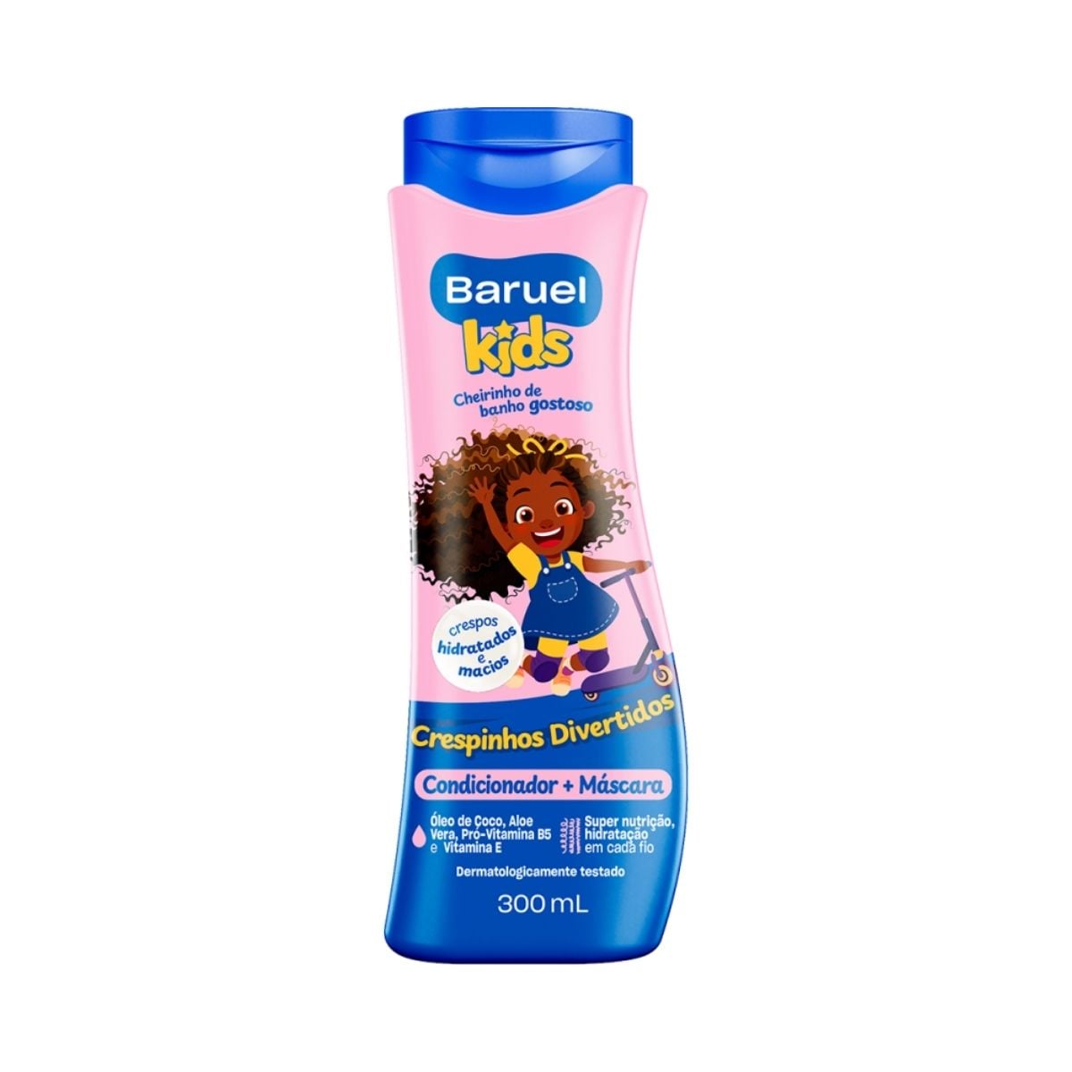 CONDICIONADOR BARUEL KIDS CRESPINHOS DIVERTIDOS 300ML (12)