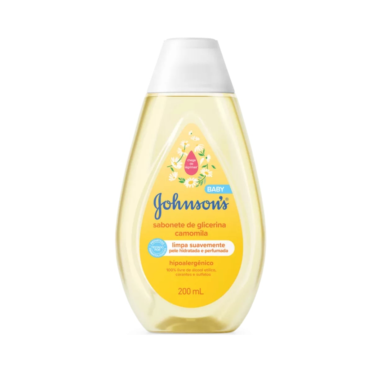 SABONETE LÍQUIDO JOHNSON S BABY CAMOMILA 200ML (12)