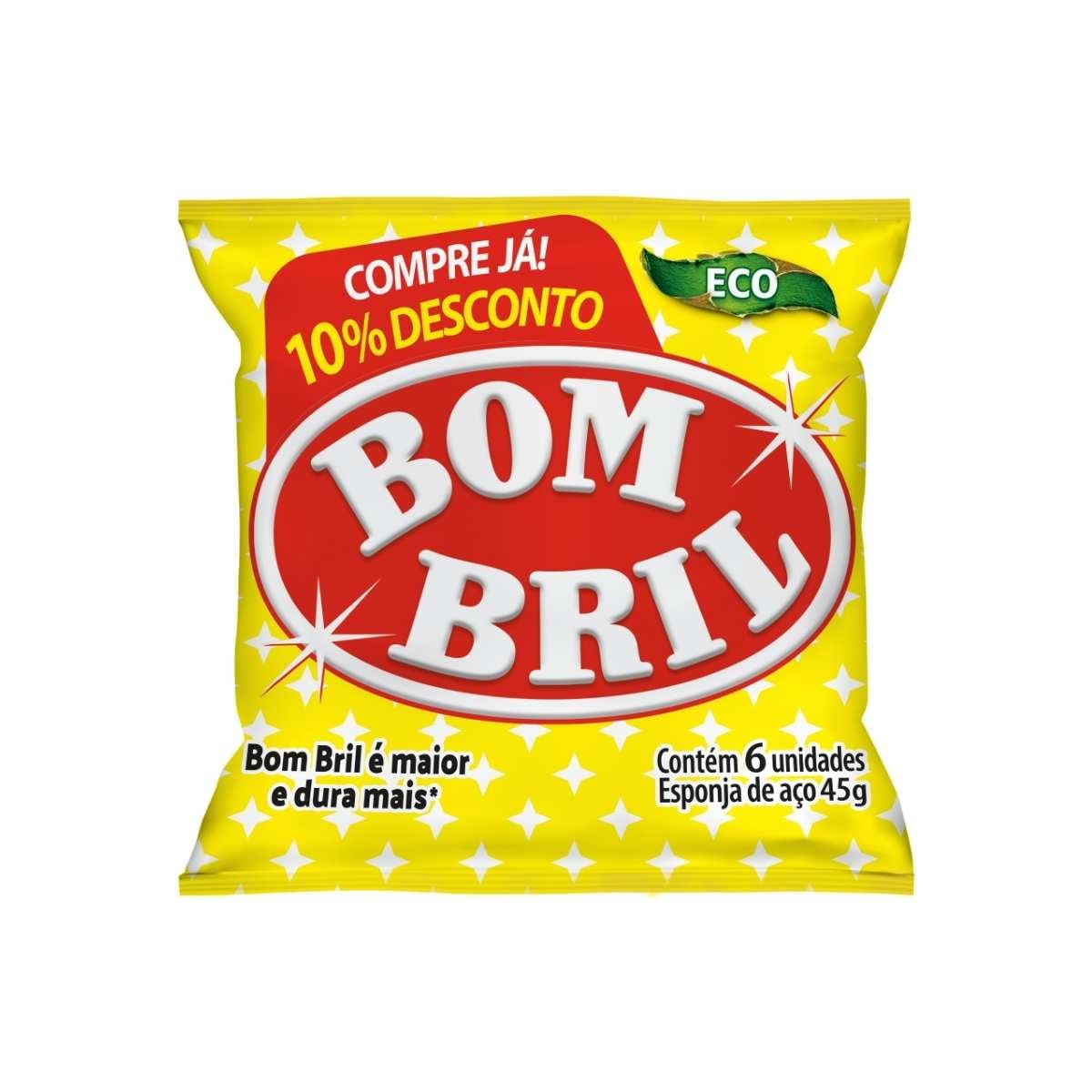 LÃ DE AÇO BOMBRIL 20UN DESCONTO ESPECIAL (10)