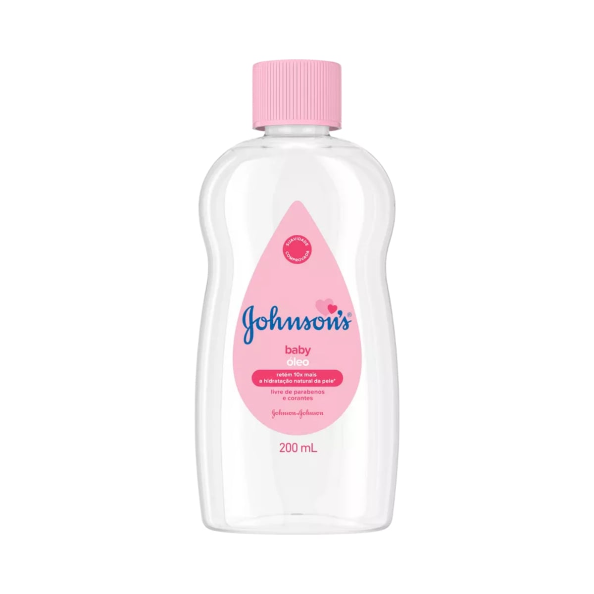 ÓLEO CORPORAL JOHNSON JOHNSON PURO 200ML